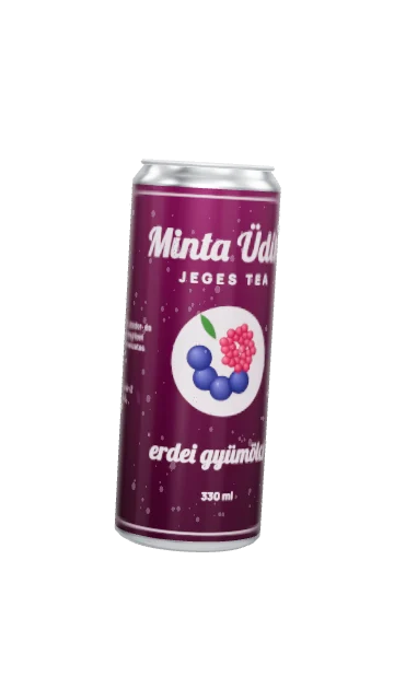 Erdei gyümölcsös jeges tea